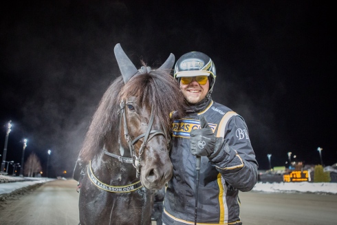 Backegubben och Björn Karlsson. Foto av David Schreiner/TR Bild